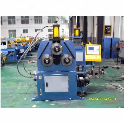 China Round Automatic Factory 3 Roll Metal Pipe 80mm Ring Making Machine for sale