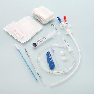 China Good Dialysis Medical Treatment Consumables Double Lumen Long Term Hemodialysis Catheter for sale