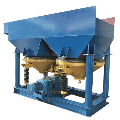 China Gold Mineral Processing Gold Washing Jig Separating Machine Canister Concentration Jig Separator for sale