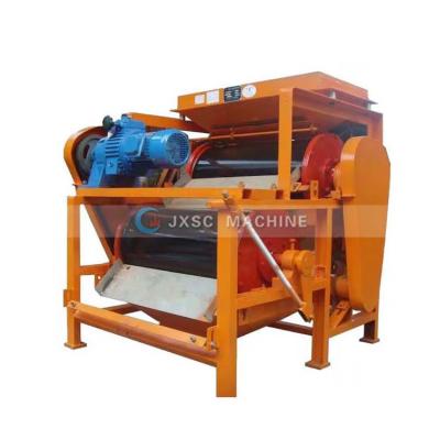 China High Magnetic Field Force Rare Earth Black Gold Wet Roll Drum Magnetic Separator for sale