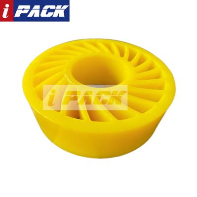 China Excellent Wear Properties Hot Sale IPACK PU Sun Rubber Wheel for Corrugated Cardboard Machine Corrugated Cardboard Production Line for sale