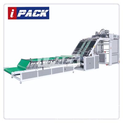 China Japan Panasonic PLC China Competitive Price Semi Automatic Paper Fluting Laminating Machine For Paperboard Factory for sale