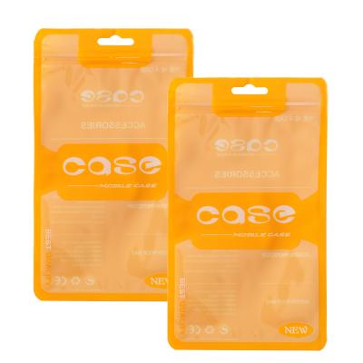 China Phone Case Yellow Product Packing Color Bags Packaging Plastic Bags Sealing Bags Self Sealing Bags for sale