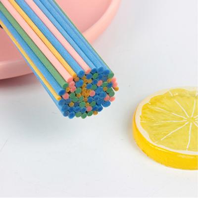 China Stocked Custom Aroma Diffuser Fiber Sticks Wholesale Different Colors In Stock for sale