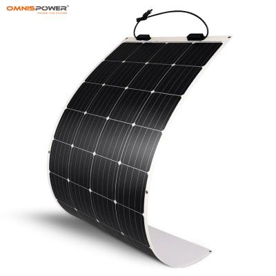 China Extremely Flexible Solar Panels 185W Solar Panel Hot Selling Thin Film Rollable Solar Panels for sale