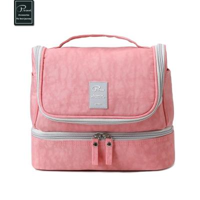 China P.Travel Large Capacity Washable Wholesale Custom Women Travel Hanging Cosmetic Makeup Toiletry Bag Organizer for sale