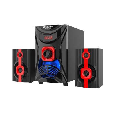 China Hot Selling Plastic 2.1 Subwoofer Powerful Home Theater Africa Audio Speaker for sale