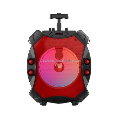 China Factory Manufacturer Ready Stock 12 Inch Portable Party DJ Cart Wireless Speaker for sale