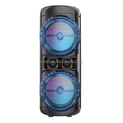 China 2021 12 inch dual sound wireless hardware portable speaker good with tws fm usb wireless outdoor speaker for sale