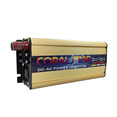 China 3000w Output Power Input Voltage 12v Frequency 50hz Midified Sine Wave AC Inverter 230*95*55mm for sale