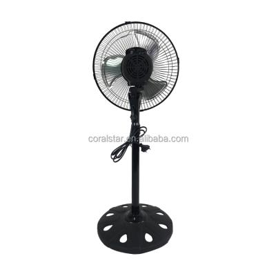 China Simple Desgin of Electric Stand Fan 2021 New 10 Inch Room School Use Air Cooling Stand Fan Electric Sale To Africa for sale