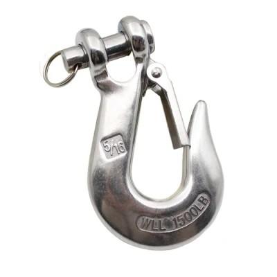 China OEM Water Treatment Forged Steel Crane Hook Marine Hardware for Boat Hardware Rigging for sale