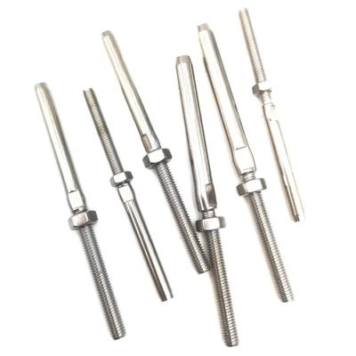 China Polished Stainless Steel 304/316 Swage Stud Thread Rigging Terminal for B2B for sale