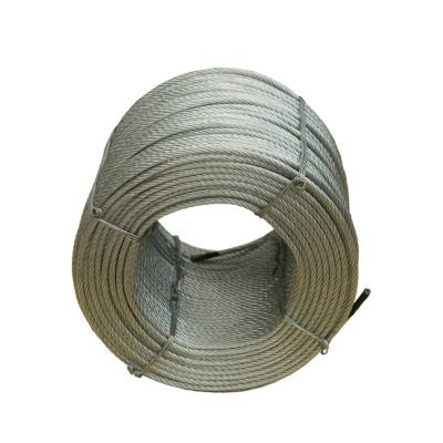 China 6x19W IWS 6x19S IWR Stainless Steel Cable 316 Stainless Wire Rope Non-Alloy Structure for sale