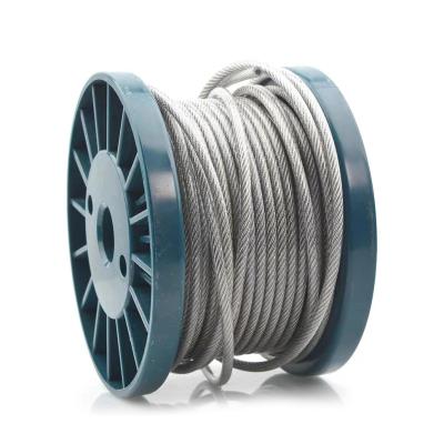 China Stainless Steel 6X19W FC 6X19W IWRC Wire Rope for Coal Crance Excellent Galvanized for sale