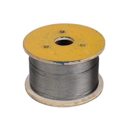 China Galvanized Steel Wire Rope for Construction And Construction Reference for sale