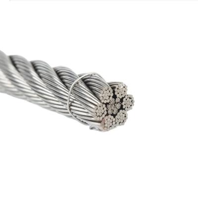 China 6x19S+FC 6mm galvanized steel wire rope for Derricking, Lifting and Drawing for sale