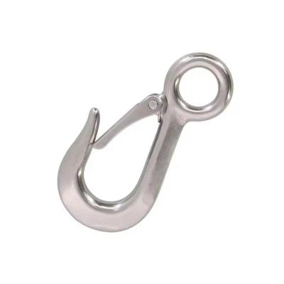 China Heavy Duty Safety Chain Hooks With Latch For Tow Crane Lift Rigging Hardware for sale