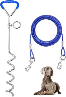 China Leash de cão à prova de ferrugem 32/16/10 Ft Outdoor Para cães grandes 120 Lbs à venda