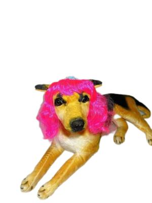 China Rainbow Colors Sturdy Nylon Pet Toupees One Size Fits All Quick-Dry Material Ideal for All Seasons and Adventure en venta