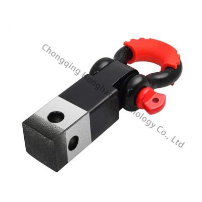 China Heavy Duty G209 Screw Pin Bow Shackle Steel 3/4 Inch for Heavy Industry Applications for sale