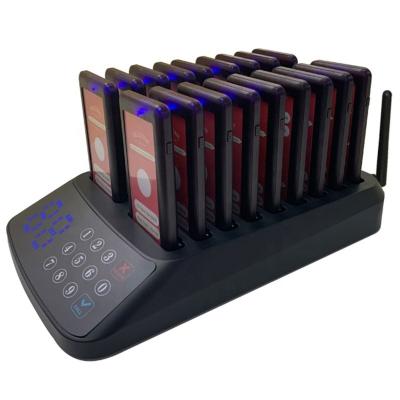 China 500m Transmitted Distance Restaurant Coaster Pager System with 300mAh Lithium Battery for sale