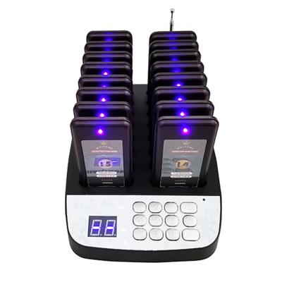 China Hot Seller Wireless Restaurant Calling Set Fast and Good Vibration Coaster Pager for sale