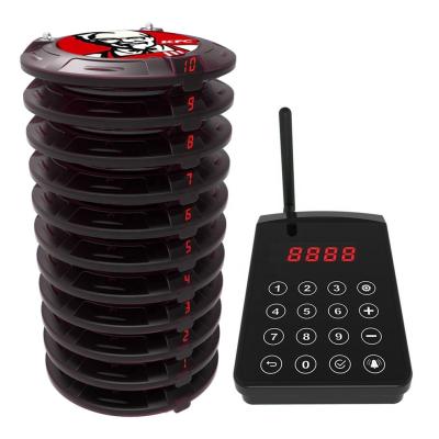 China 500m Open Area Transmitted Distance Pager for Wireless Restaurant Guest Paging System for sale