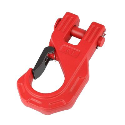 China Heavy Duty Off-Road Vehicle Trailer Tow Hook With Protective Cover And Galvanized Finish for sale