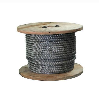 China 1x7 Diameter 3 mm Galvanized Steel Strand Earth Wire Guy Wire for Special Cold Heading Steel MANUFACTURING for sale