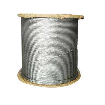 China High Carbon Steel 7x7 Construction Galvanized Steel Wire Rope 3mm 4mm 5mm 6mm for Various Applications for sale