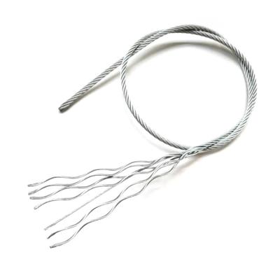 China 1*7 Strand ASTM A475 Standard Class A Dia 5.56mm Galvanized Steel Wire Strand Special Cold Heading Steel Standard AiSi for sale