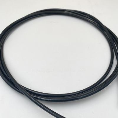 China Niet-gelegeerd PVC bedekt draadkabel Zwart Plastic bedekt draad Zwart Vinyl bedekt stalen kabel touw Gegalvaniseerde draadtouw Aanpassing Te koop