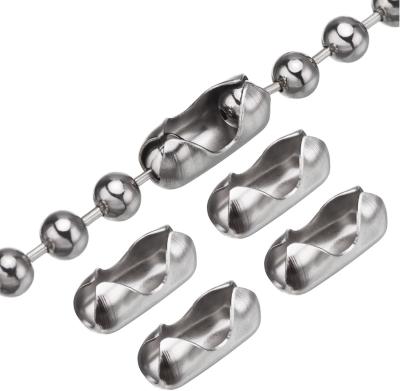 Cina Extension Roller Shade Bead Chain Extender with 10 Pieces Matching Connector for Window Blind Vertical Replacement in vendita