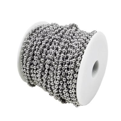 Cina Ball Chain Spool Stainless Steel 304 with 100 Clasps for DIY Projects in vendita