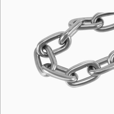 Китай Wholesales Price Stainless Steel 304 316 Link Chain Manufacturers Supplier High Quality Industrial Proof Coil Chain продается