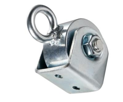 China Universale swing hardware accessoires Stalen katrol met ring Te koop