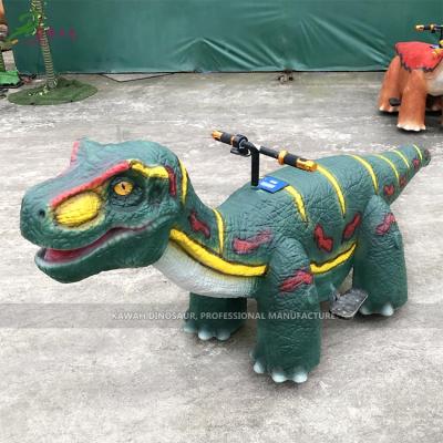 China Park Equipment Ride On Dinosaurs Kiddie Automatic Electric Animatronic Dinosaur Ride For Mall for sale