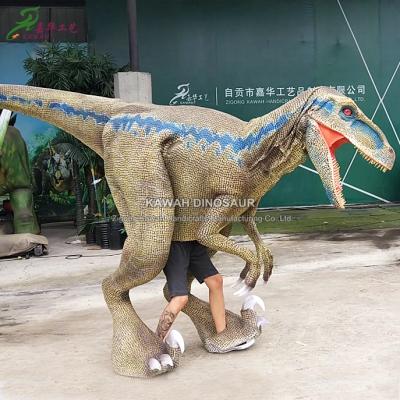 China Dino Park Man Control Zigong Dinosaur Factory Handmade Mechanical Dinosaur Costume For Dinosaur Carnival for sale