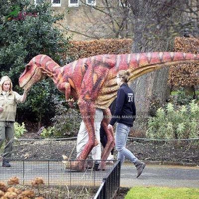 China Dino Park Dinosaur Animatronic Costume Robotic Dinosaur Costume 1 Person Control For Sale for sale