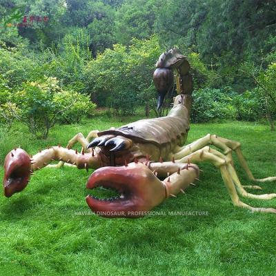 China Park Equipment Insects Giant Animatronic Bugs Animatronic Scorpion Animal Bug Statue For Zoo Park for sale