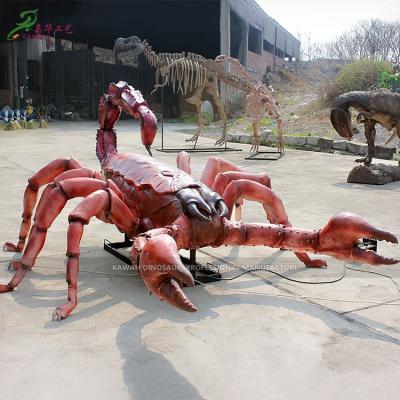 China Park Equipment Bug Theme Park Animatronic Insects Animatronic Scorpion Animal Statue Customized for sale