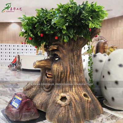 China Museum/Decoration Children's Artificial Machine Animatronic Christmas Talking Exhibition/Parks/Tree Speak Multi-Language for sale