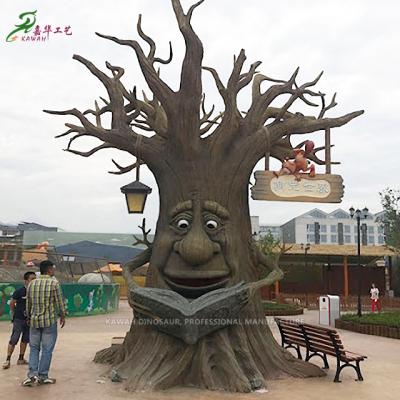 China Exhibition/Parks/Talking Laughing Tree Talking Animatronic Animatronic Decoration of Museum/Park Christmas Decoration Tree for sale