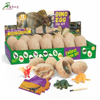 China Wholesale Realistic Dino Eggs Dig Kit Toy Park Equipment Dinosaur Park Auxiliary Products for sale