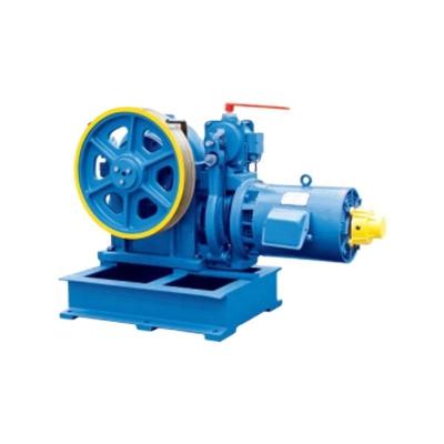 China Modern Cheap Gearless Traction Machine Belt Pull Machine For Lift for sale