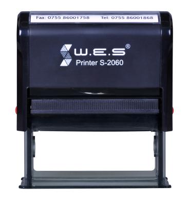 China 100% Eco-Friendly Self-Inking Stamps S-2060 Wes Custom Stamp Logo Stamp for sale