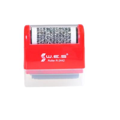 China 2021 Business WES Roller Stamp R-2442 Identification Theft Prevention Roller Privacy Stamp for sale