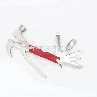 China Multi Functional Promotional Hammer Pocket Multi Tool Hammer With Metal Handle for sale