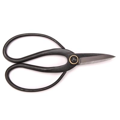 China Wholesale Anti-Slip Handle Bonsai Scissors Carbon Steel Japanese Bonsai Cutting Shears for sale